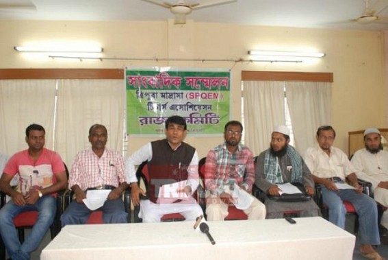 Tripura Madrassa teachers association holds press meet:  Demands for separate Madrassa board 